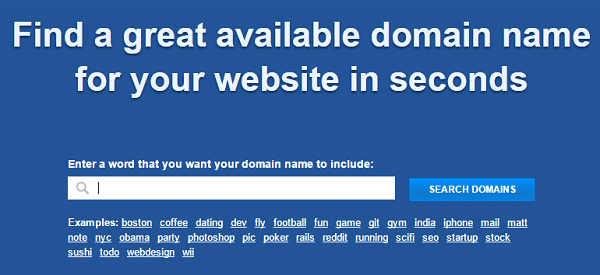 Lean Domain Search