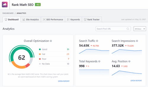 14 Best Google Keyword Ranking Checker Tools (AI-Ready) 6 RankMath-SEO