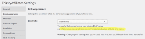 ThirstyAffiliates Review: Features, Pricing, Pros & Cons 2 link-cloaking