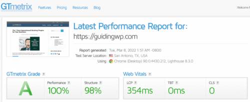 GeneratePress Review: Why All WordPress Pros Like It? 4 Generatepress speed