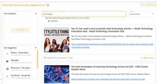 Social Champ Review: Why We Love It? 6 Content curation