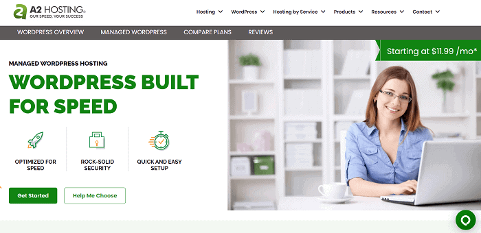a2 hosting managed wordpress
