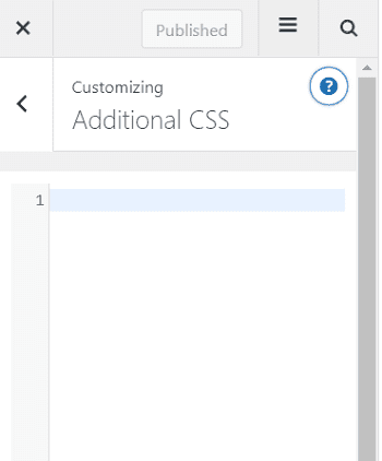 Custom CSS