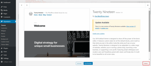 How to Install a WordPress Theme (Beginners Guide) - 3 Ways 11 How to remove installed theme in WordPress