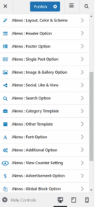 JNews Theme Review: Best WordPress Multipurpose Theme? 2 JNews customizer 1