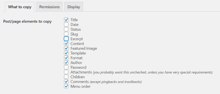 Duplicate Posts WordPress