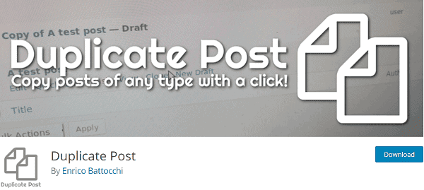 Duplicate post