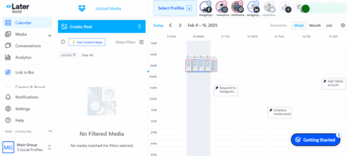 later dashboard