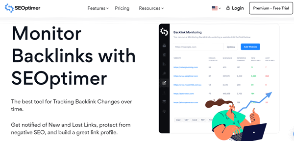 Monitor Backlinks