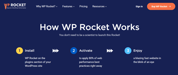 WP Rocket wordpress plugin