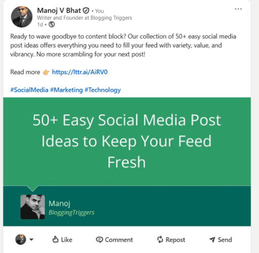 Missinglettr posts