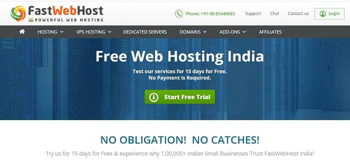 FastWebHost free hosting trial FastWebHost free hosting trial