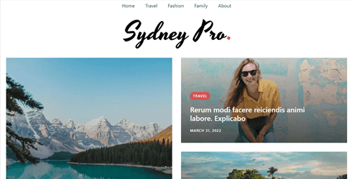 Sydney wordpress theme Sydney wordpress theme