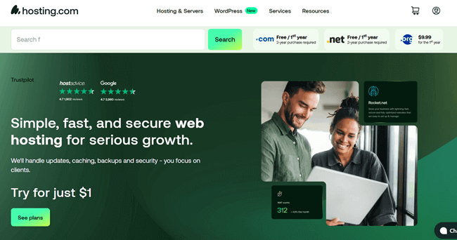 Hosting com Hosting com