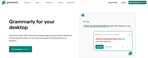 Grammarly app