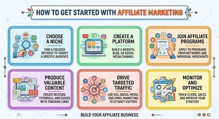How To Get Started With Affiliate Marketing How To Get Started With Affiliate Marketing
