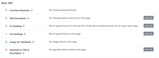 seo analyzer