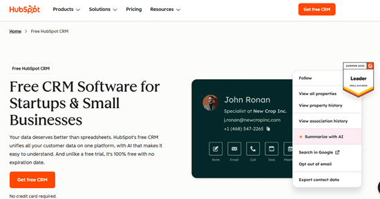 Hubspot CRM