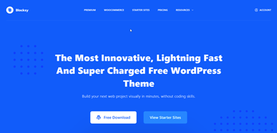 blocksy theme